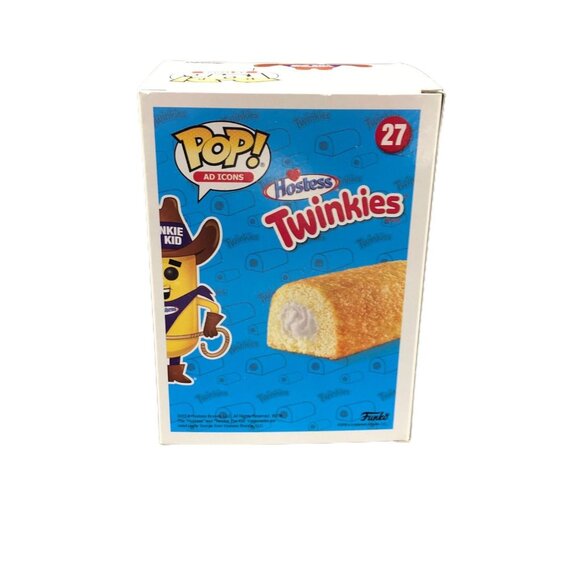 ✅Funko Pop! Ad Icons Hostess Twinkie the Kid #27 Rare Vaulted Vinyl New In‎ Box✅ - Picture 2 of 12